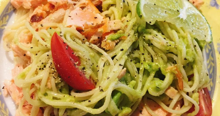 Summer Delight – Avocado Salmon Pasta